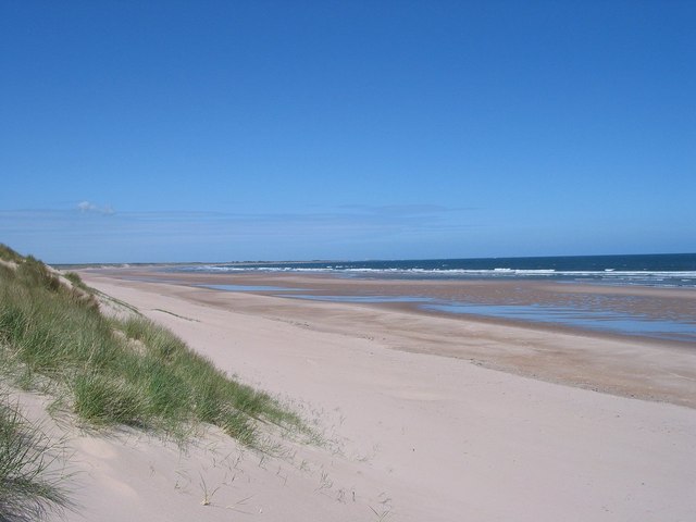 Druridge Bay - sand, sea and dunes