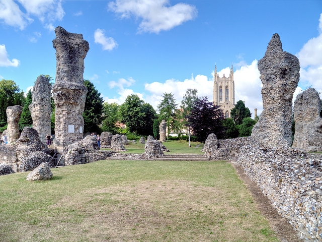 The Remains of St Edmund's Abbey