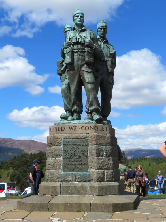 Near Spean Bridge - Commando Memorial
