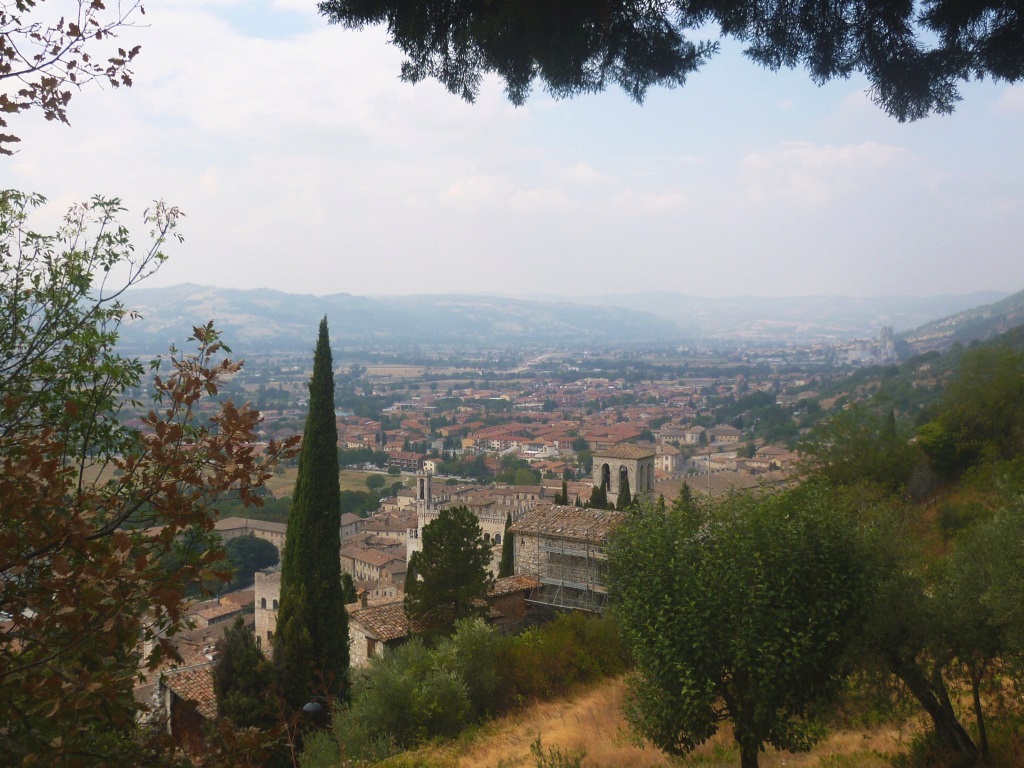 Gubbio - View from Monte Ingino