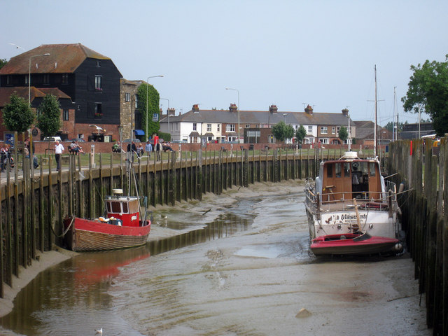 River Tillingham at Strand Quay, Rye, East Sussex