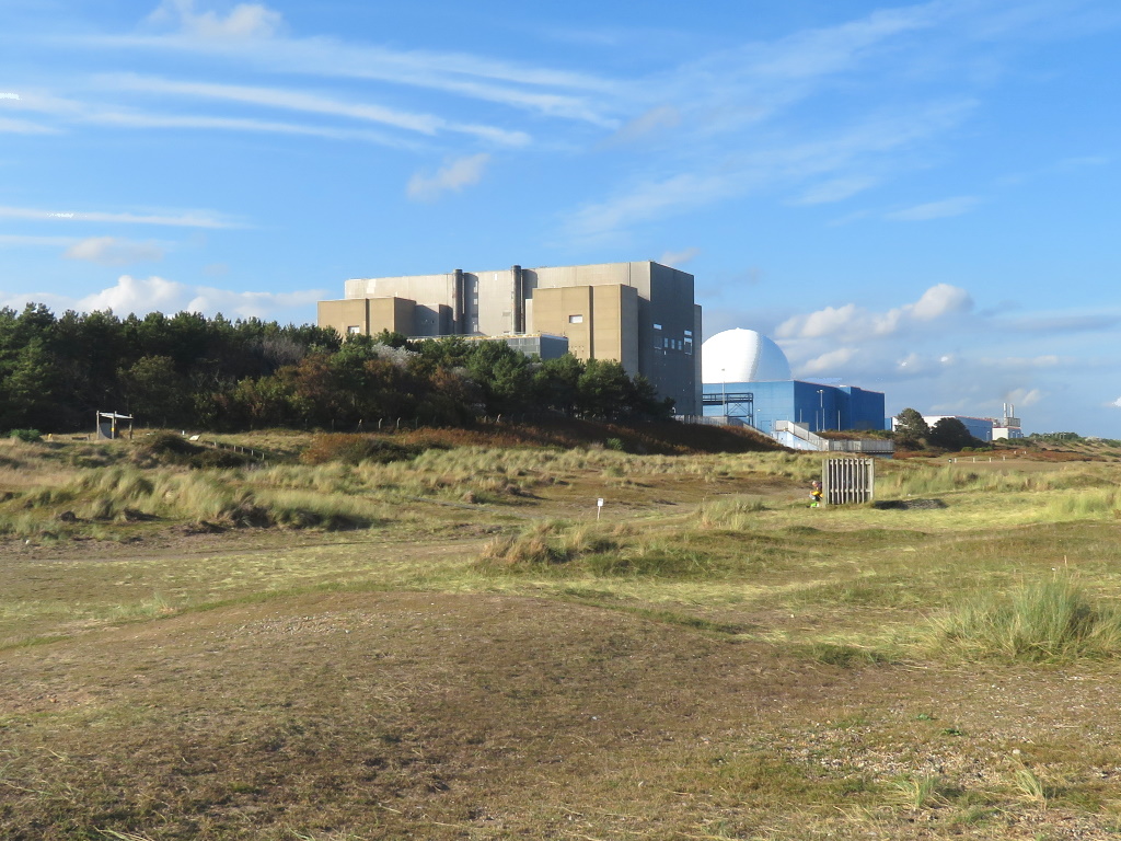 Near Thorpeness - Sizewell A and B