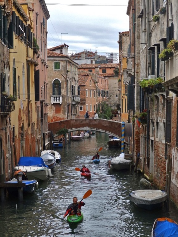 Venice - Kayakers
