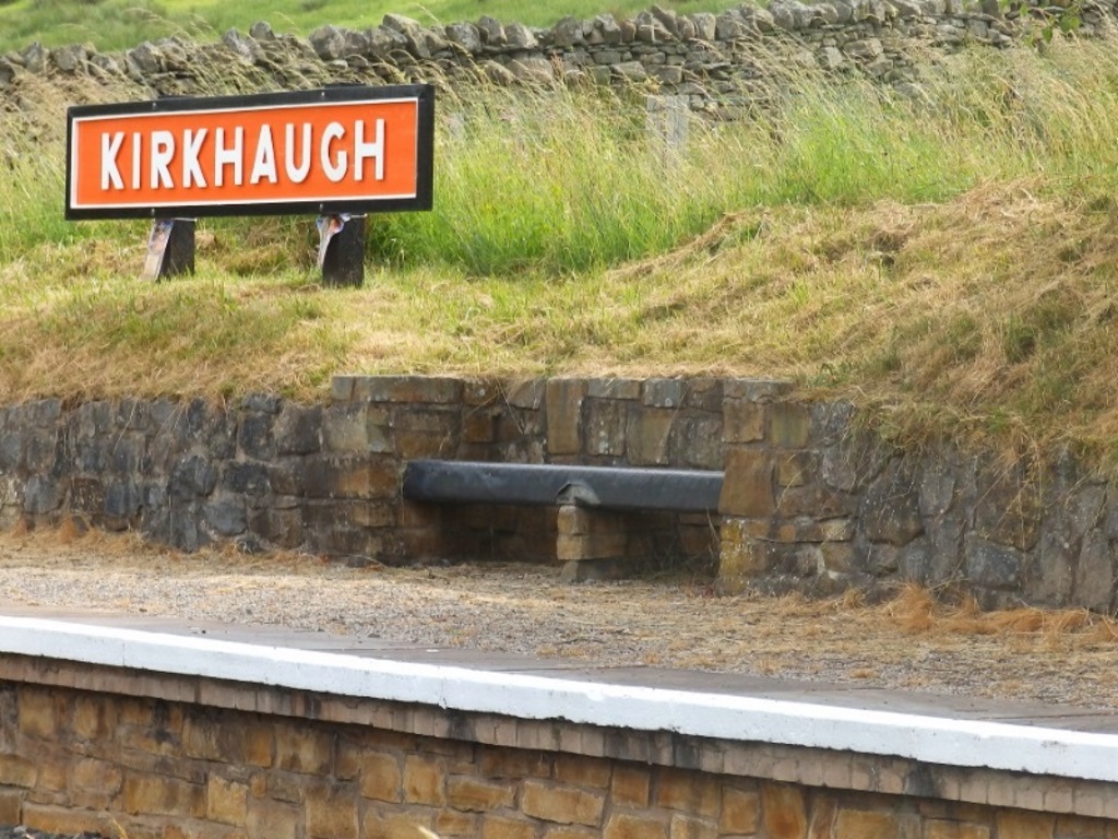 Near Alston - Kirkhaugh Station Platform