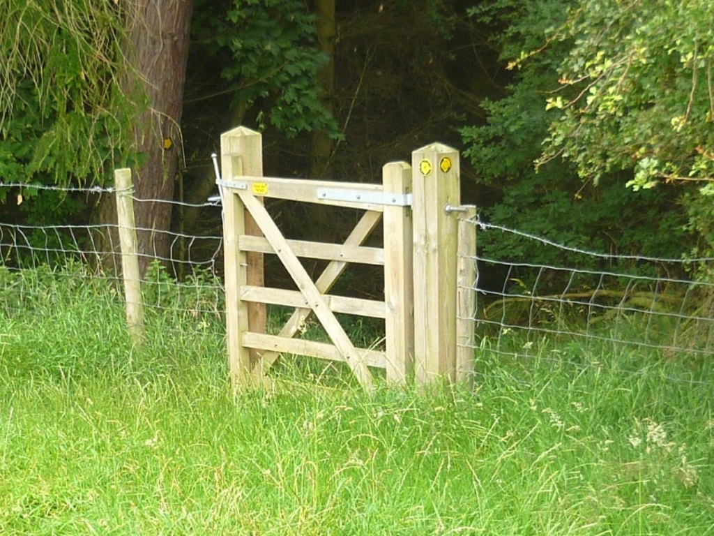 The Teesdale Way - Gate