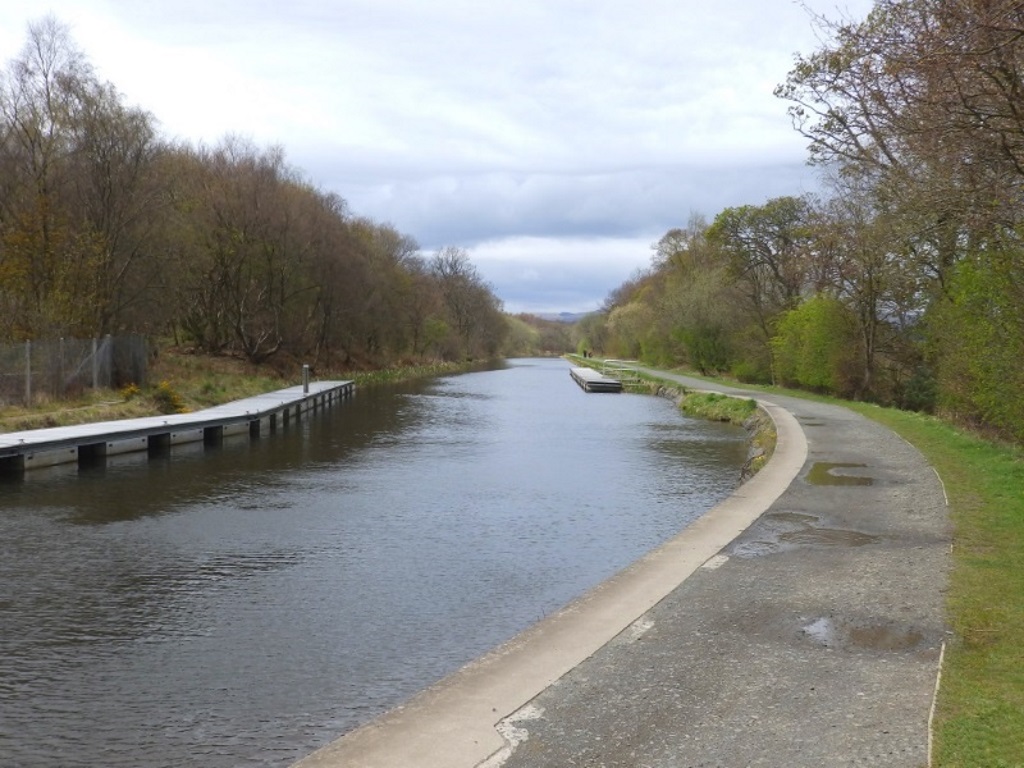 Falkirk Wheel - Forth and Clyde Canal Towpath