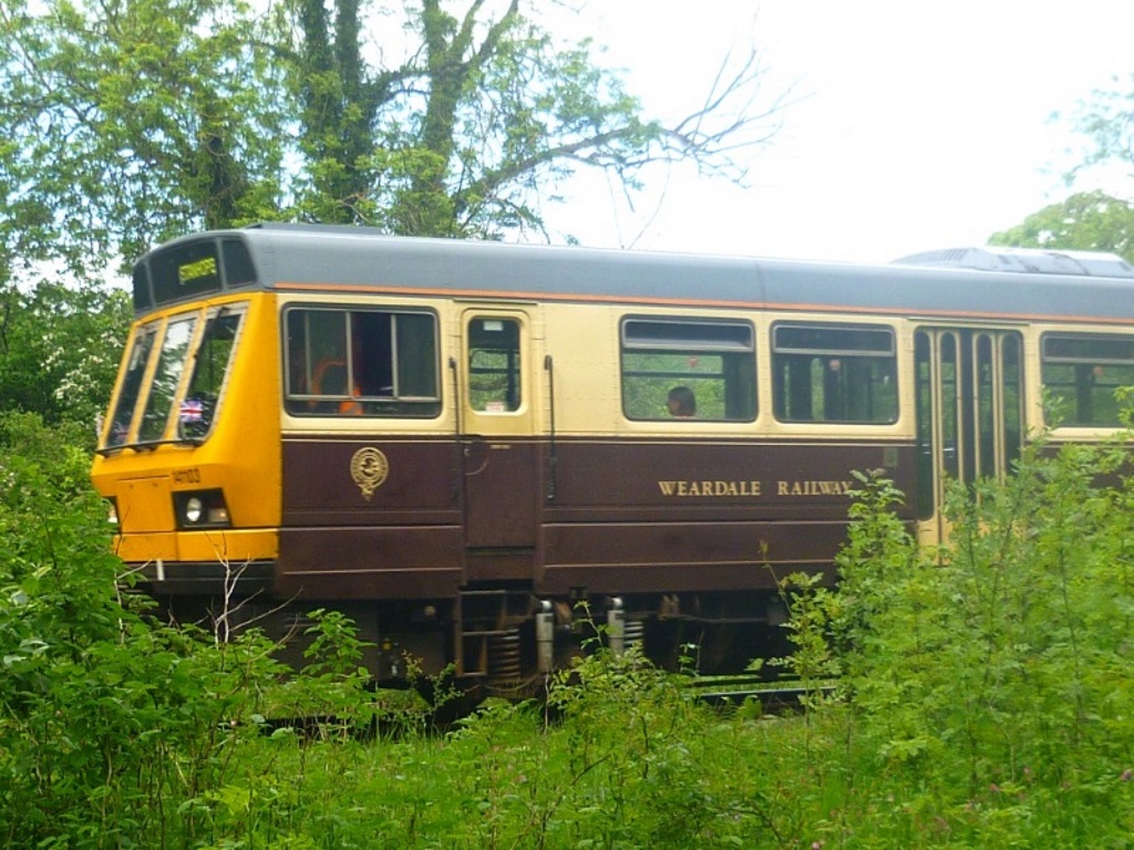 Near Wolsingham - Class 141 Railbus