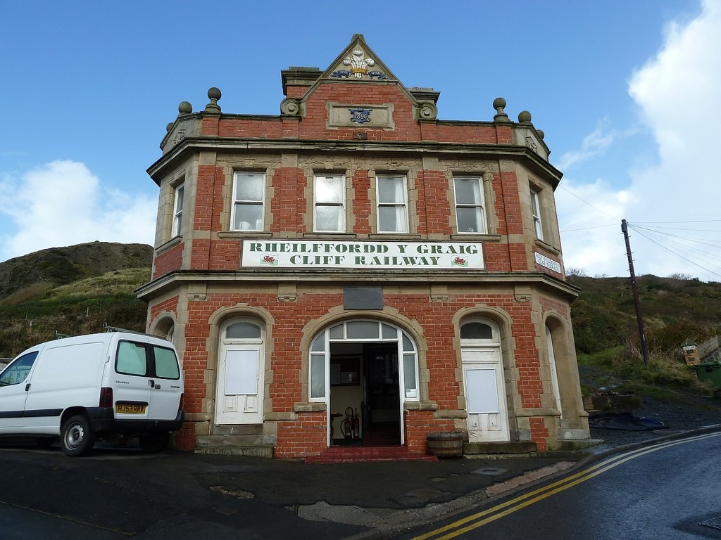 Aberystwyth Cliff Railway - Bottom Station