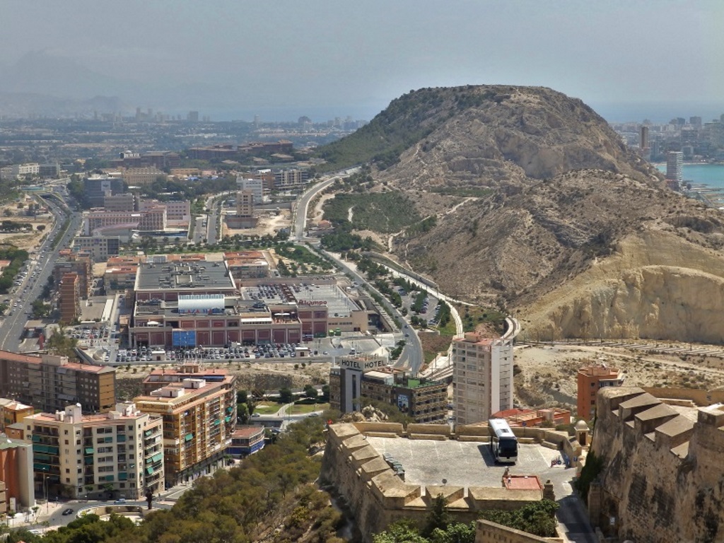 Alicante - Castell de la Santa Bàrbara to Benidorm