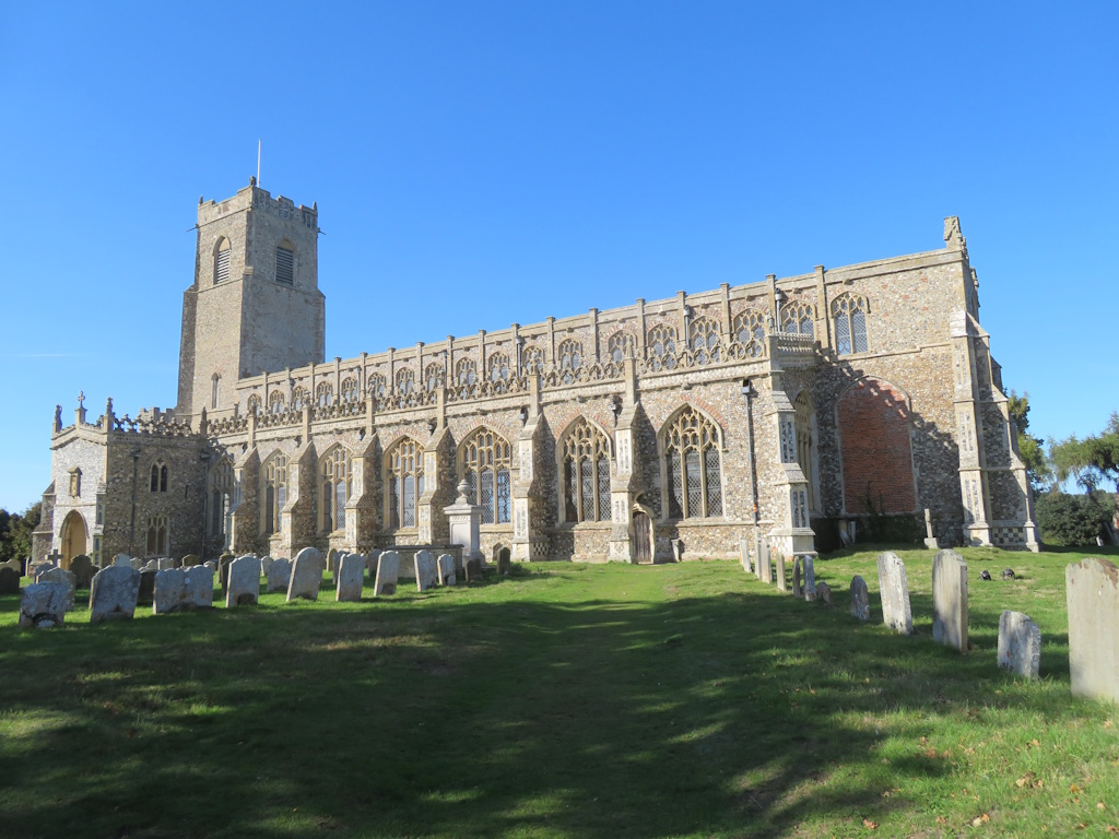 Blythburgh - Holy Trinity Church - EXT. DAY