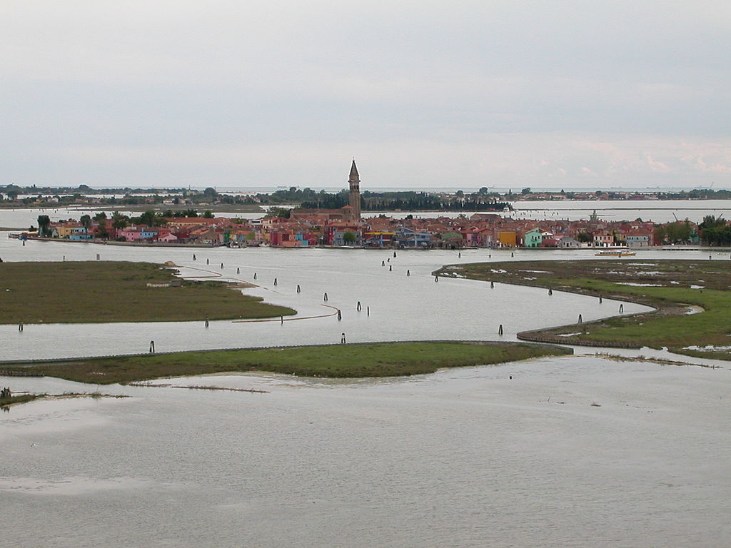 Burano seen from Torcello's campanile