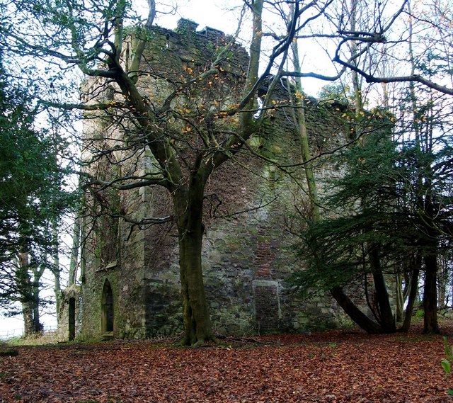 Near Cardross - Kilmahew Castle
