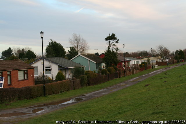 Chalets at Humberston Fitties