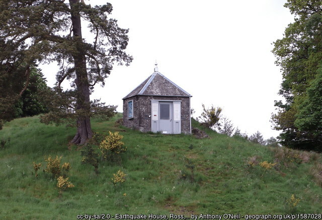 Earthquake House, Ross, Comrie, Perthshire