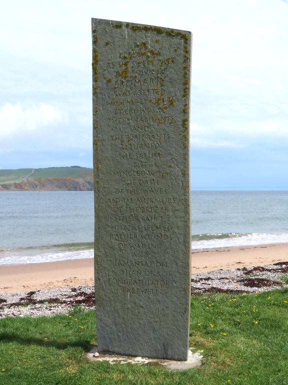 Cromarty - The Emigration Stone
