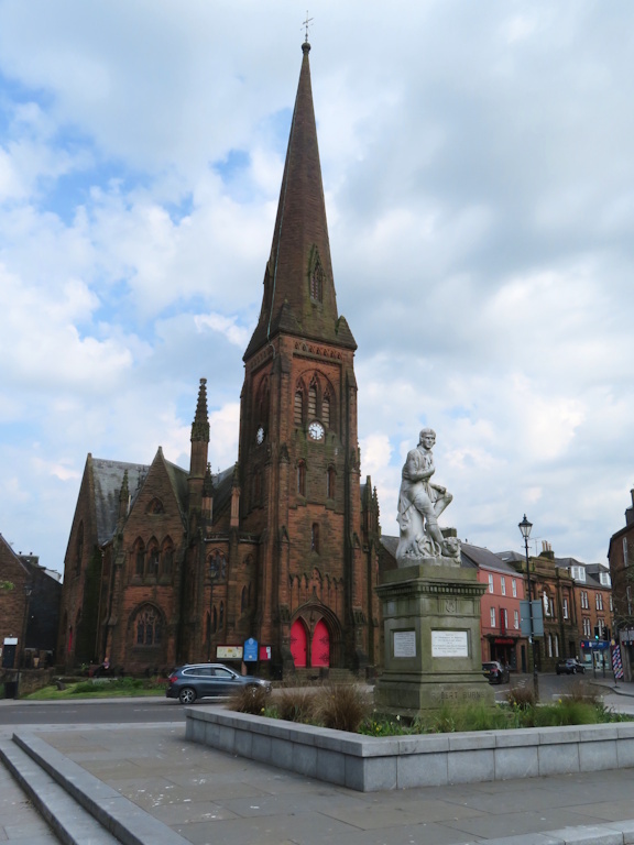 Dumfries - Robert Burns Statue