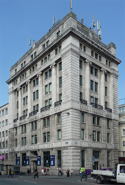 Former National Bank, James Street, Liverpool