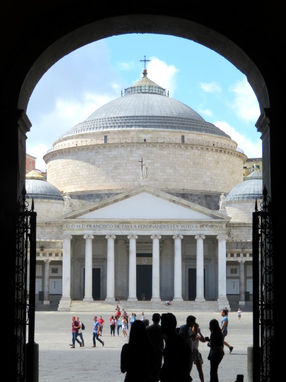 Naples - Palazzo Reale Entrance