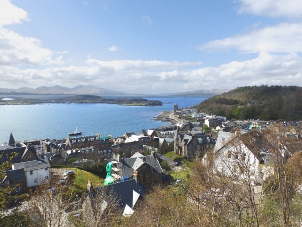 Oban - Mull from McCaig's Tower