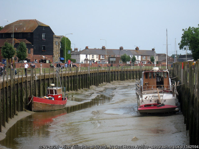 River Tillingham at Strand Quay, Rye, East Sussex