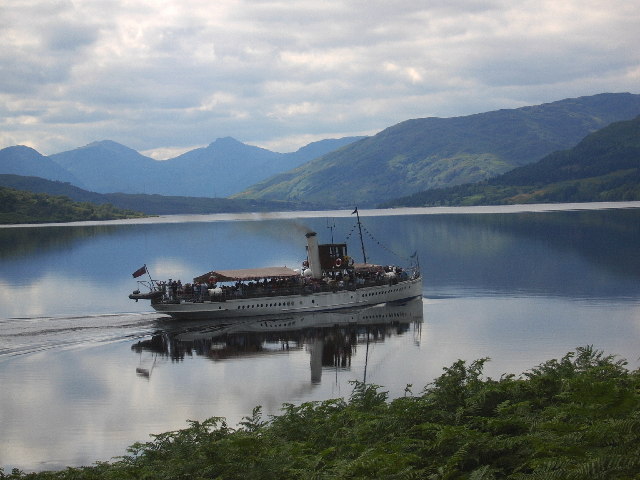 The steam ship "Sir Walter Scott"