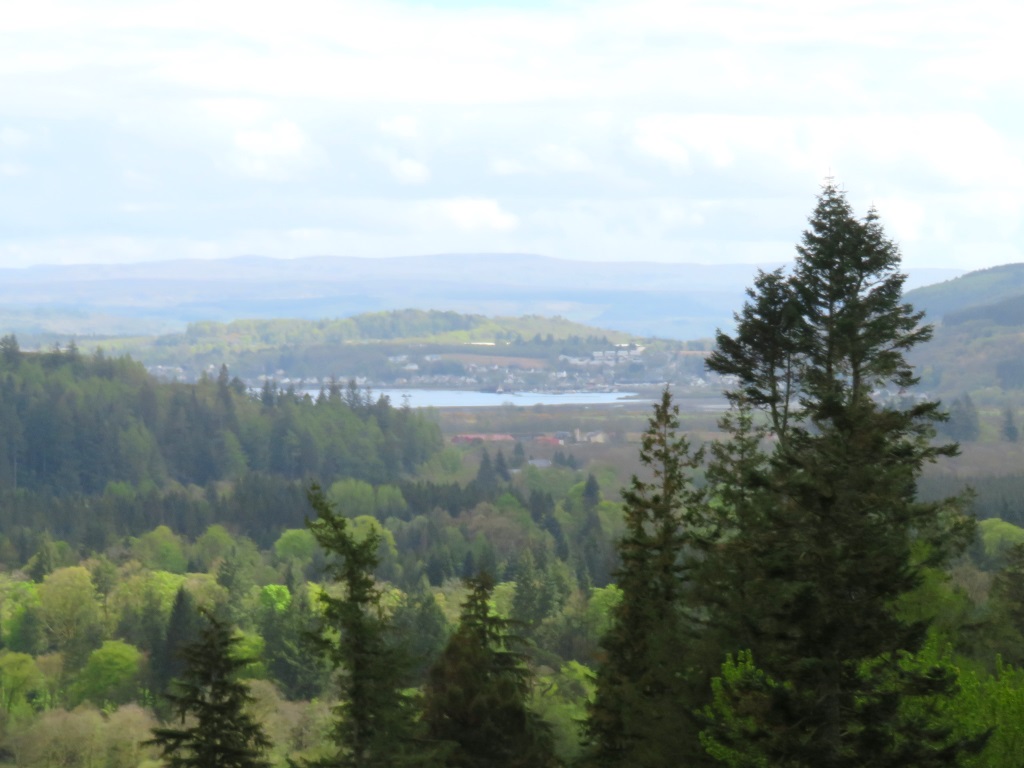 Benmore Botanic Garden - View to Holy Loch