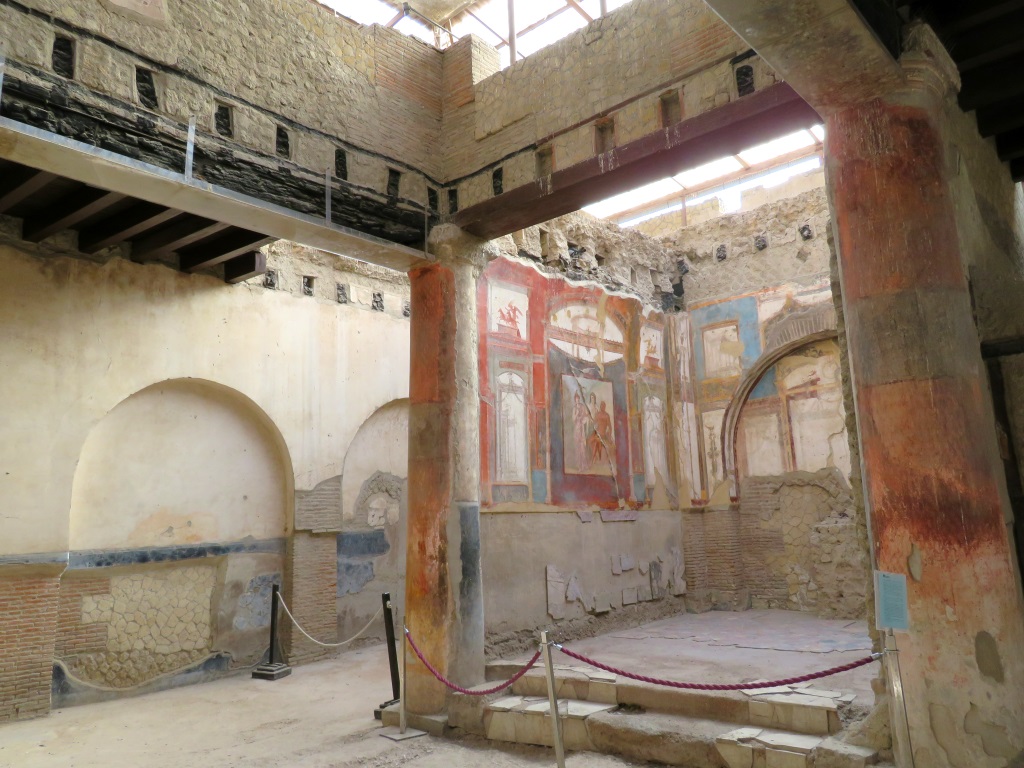 Herculaneum - Sacello degli Augustali