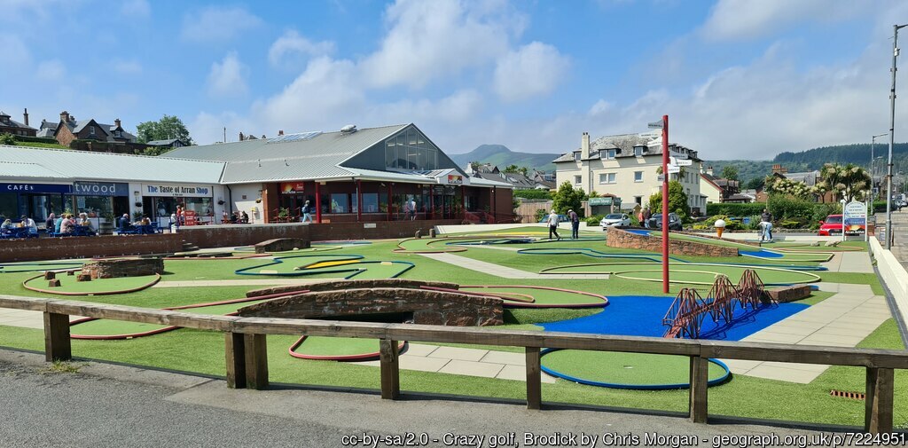 Crazy golf, Brodick