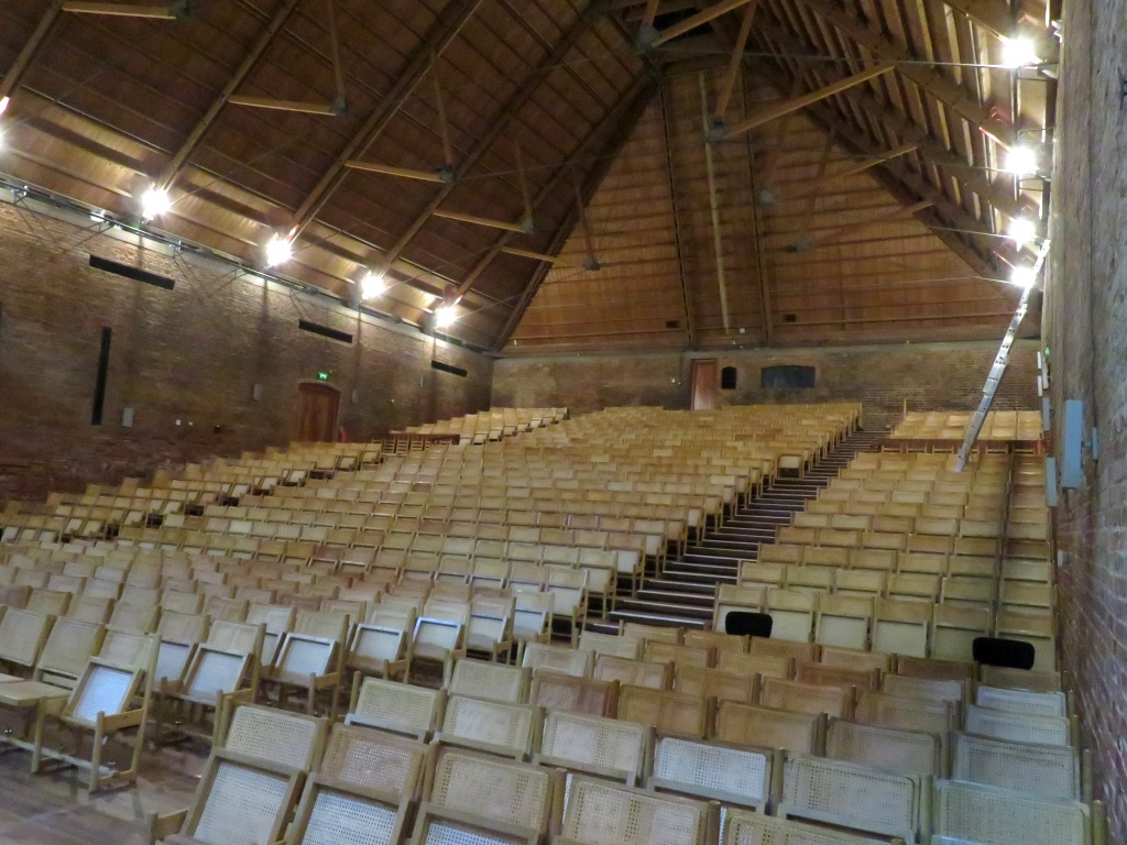 Snape Maltings - Concert Hall - INT. DAY