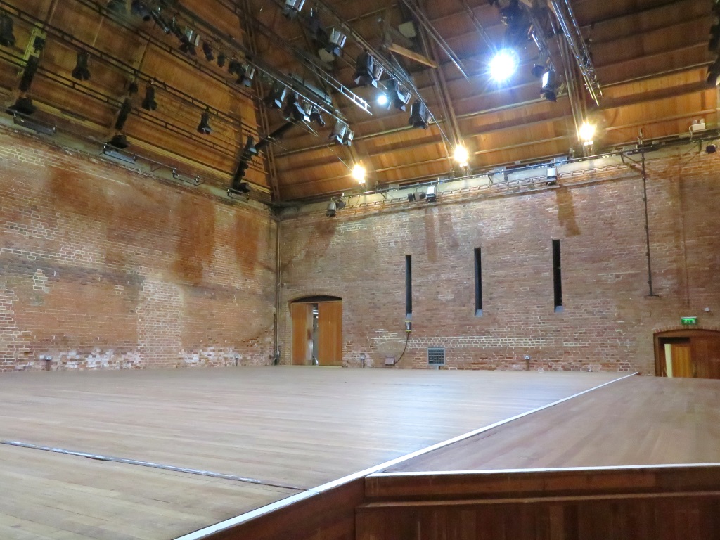 Snape Maltings - Concert Hall - INT. DAY