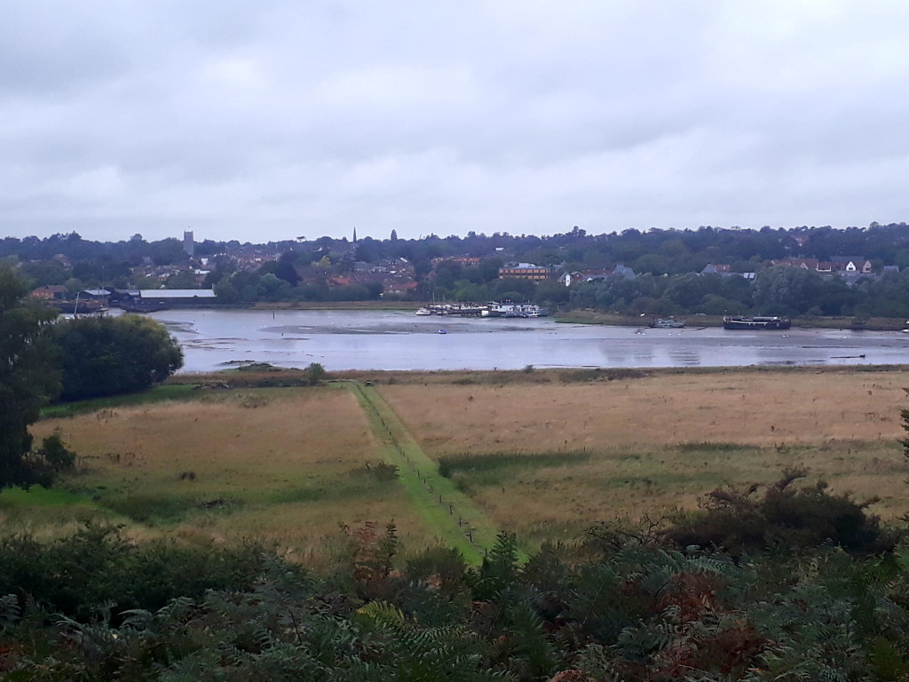 Sutton Hoo - River Deben and Woodbridge