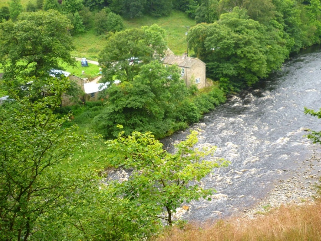 Near Cotherstone Crag - The River Tees