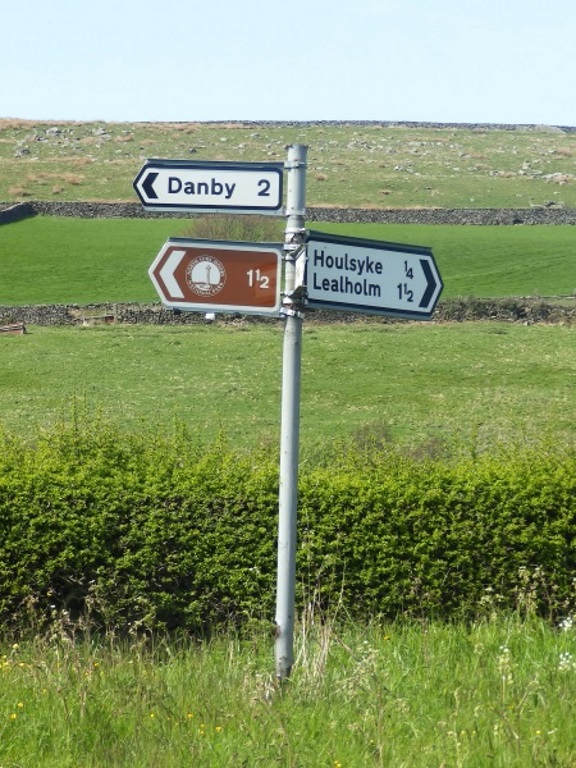 Near Danby - Major Three-Way Intersection
