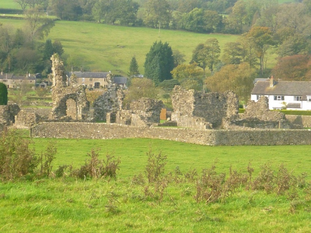 Sawley Abbey - Ruins of